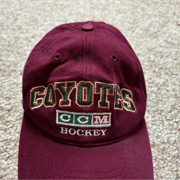 Vintage Phoenix Arizona Coyotes Hat OSFA NHL CCM SnapBack cap - Picture 2 of 9